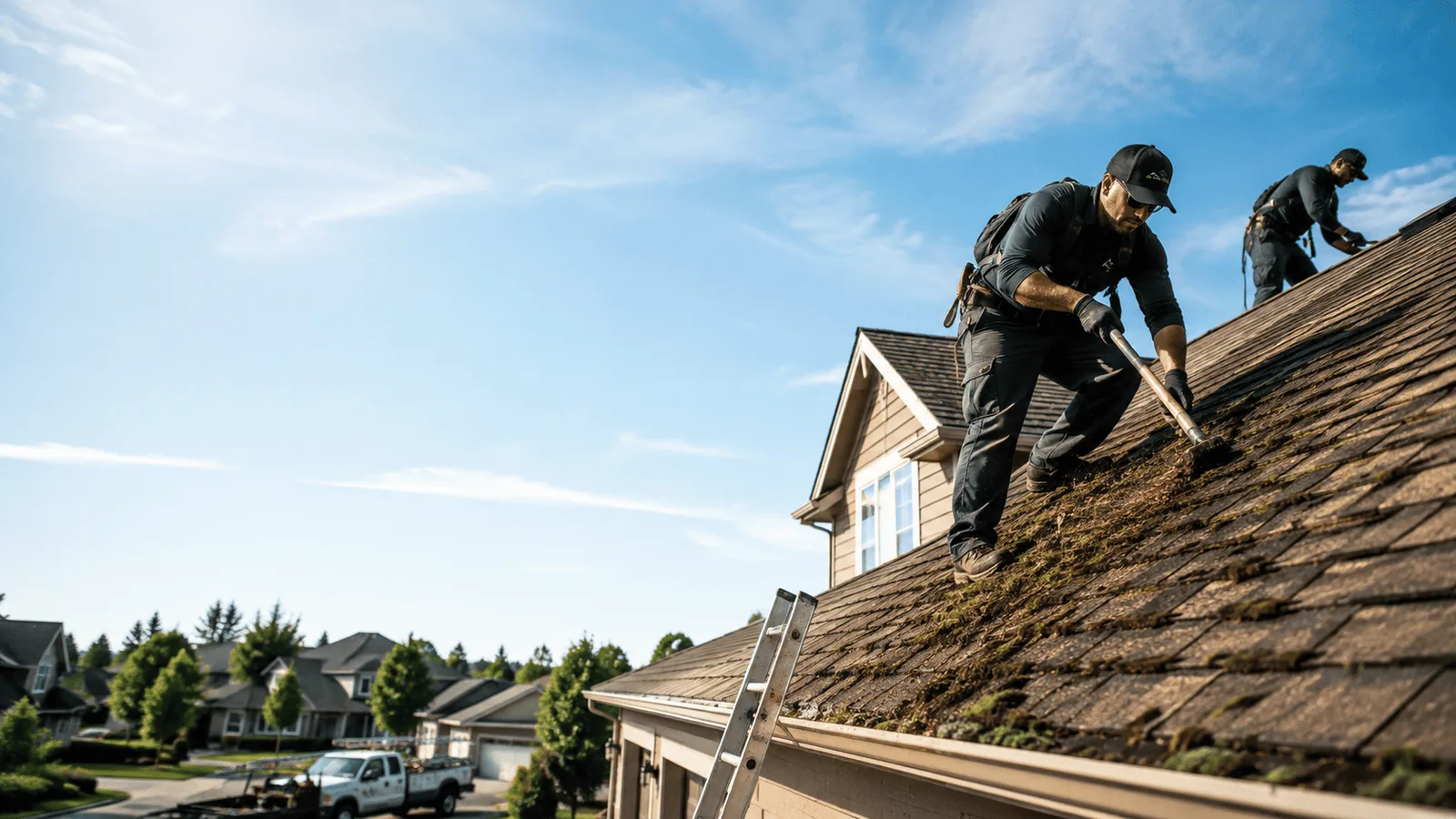 Roof Moss Removal in Brookville, OH near me